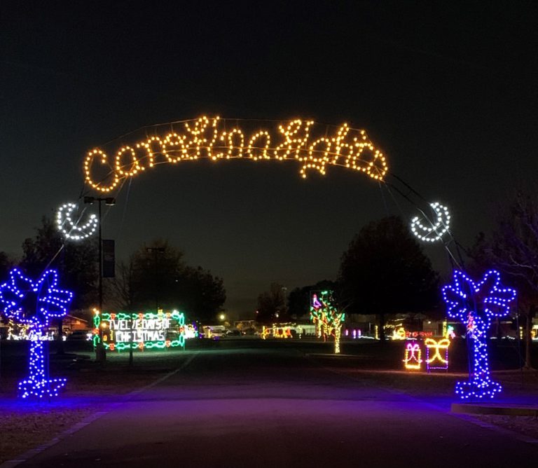 More To See 8 Carolina Lights Entrance Photo Credit Kathy Allen