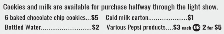 Carolina Lights 1 cookies milk