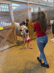 Spending time in the stables at the S.C. State Fair 3 Barn1