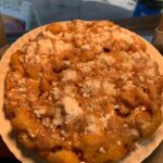 Food & Drinks 6 Pumpkin Funnel cake with Cinnamon Cream Cheese Icing
