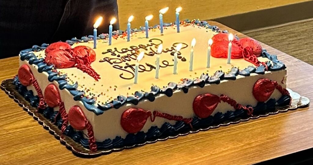 Birthday Cake Steve White