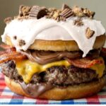 Reeses Donut Burger